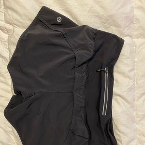 Lululemon Black speed up shorts